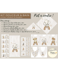 Collection Bébé Eléphant Baby Savane