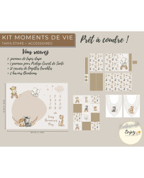 Collection Bébé Eléphant Baby Savane