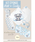 Kit de Bain Tissu Eponge...